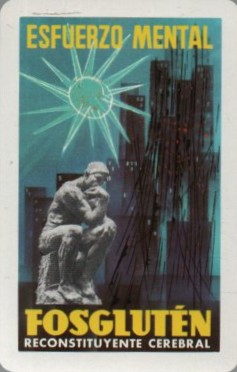 CALENDARIO FOURNIER FOSGLUTEN RECONSTITU AÑO 1965