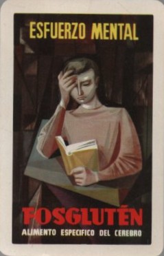 CALENDARIO FOURNIER FOSGLUTEN AÑO 1960