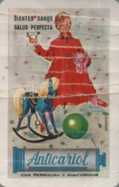 CALENDARIO FOURNIER ANTICARIOL AÑO 1961