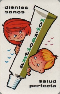 CALENDARIO FOURNIER ANTICARIOL AÑO 1965