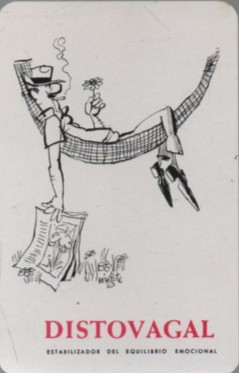 CALENDARIO FOURNIER DISTOVAGAL AÑO 1976