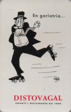CALENDARIO FOURNIER DISTOVAGAL AÑO 1970