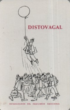 CALENDARIO FOURNIER DISTOVAGAL AÑO 1971