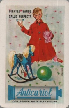 CALENDARIO FOURNIER ANTICARIOL AÑO 1961