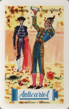 CALENDARIO FOURNIER ANTICARIOL AÑO 1963