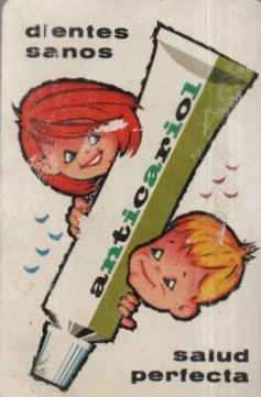 CALENDARIO FOURNIER ANTICARIOL AÑO 1965