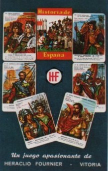 CALENDARIO FOURNIER HISTORIA DE ESPAÑA AÑO 1968