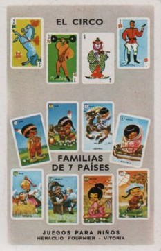CALENDARIO FOURNIER EL CIRCO AÑO 1968