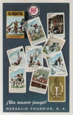 CALENDARIO HERACLIO FOURNIER NUEVO JUEGO AÑO 1966