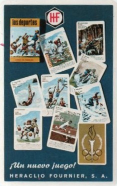 CALENDARIO HERACLIO FOURNIER NUEVO JUEGO AÑO 1967