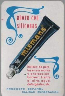 CALENDARIO FOURNIER SILICONA MISMANS AÑO 1969