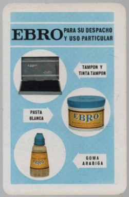 CALENDARIO FOURNIER EBRO  AÑO 1969