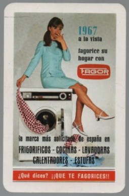 CALENDARIO FOURNIER FAGOR AÑO 1967