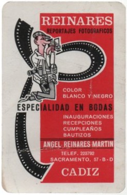 CALENDARIO FOURNIER REINARES CADIZ AÑO 1970