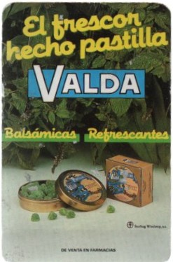 CALENDARIO FOURNIER VALDA AÑO 1990
