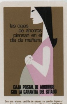 CALENDARIO FOURNIER CAJA POSTAL AHORRO AÑO 1973
