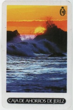 CALENDARIO FOURNIER CAJA AHORROS JEREZ AÑO 1991
