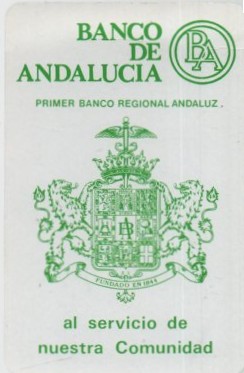 CALENDARIO FOURNIER BANCO DE ANDALUCIA AÑO 1993