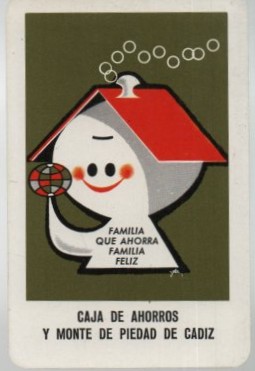 CALENDARIO FOURNIER MONTE DE PIEDAD CADIZ AÑO 1964