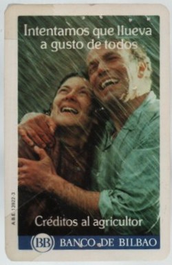 CALENDARIO FOURNIER BANCO DE BILBAO AÑO 1983