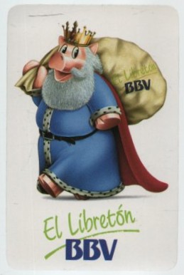 CALENDARIO FOURNIER EL LIBRETÓN BBV AÑO 1996