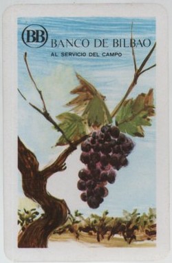 CALENDARIO FOURNIER BANCO BILBAO AÑO 1970