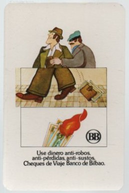 CALENDARIO FOURNIER BANCO BILBAO AÑO 1979