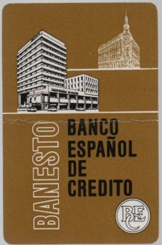CALENDARIO FOURNIER BANESTO BANCO ESPAÑOL AÑO 1986