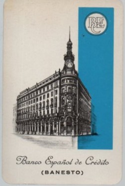 CALENDARIO FOURNIER BANESTO BANCO ESPAÑOL AÑO 1967