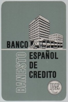 CALENDARIO FOURNIER BANESTO BANCO ESPAÑOL AÑO 1973