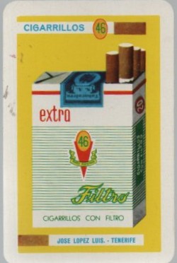 CALENDARIO FOURNIER CIGARRILLOS 46 AÑO 1963