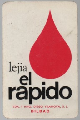 CALENDARIO FOURNIER LEJIA EL RAPIDO AÑO 1968