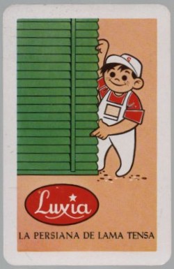 CALENDARIO FOURNIER LUXIA PERSIANA AÑO 1968