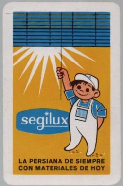 CALENDARIO FOURNIER SEGILUX PERSIANA AÑO 1968