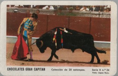 CALENDARIO FOURNIER CHOCO GRAN CAPITAN AÑO 1966
