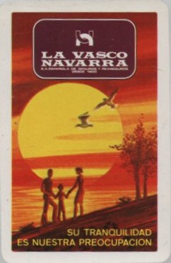 CALENDARIO FOURNIER LA VASCA NAVARRA AÑO 1984