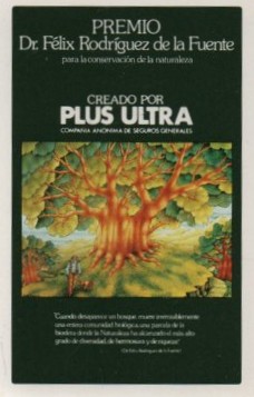 CALENDARIO FOURNIER PREMIO RODRIGUEZ FUENTE 1982