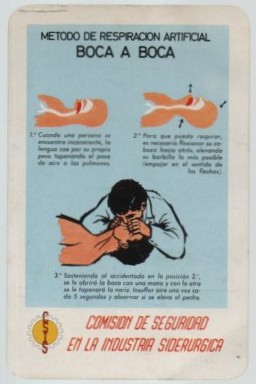 CALENDARIO FOURNIER RESPIRACION ARTIFICIA AÑO 1968