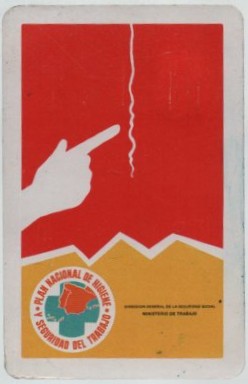 CALENDARIO FOURNIER PLAN NACIONAL HIGIENE AÑO 1974