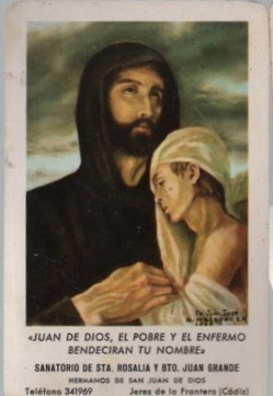 CALENDARIO FOURNIER S JUAN DE DIOS POBRE AÑO 1968