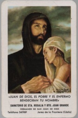 CALENDARIO FOURNIER S JUAN DE DIOS POBRE AÑO 1968
