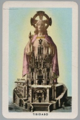 CALENDARIO FOURNIER TIBIDABO AÑO 1962