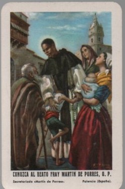 CALENDARIO FOURNIER CONOZCA FRAY MARTIN AÑO 1960