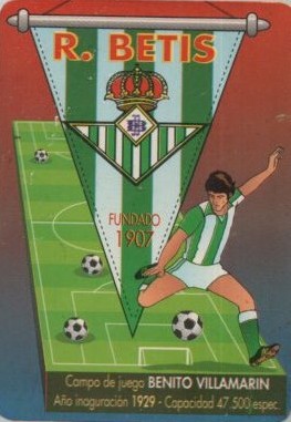 CALENDARIO REAL BETIS AÑO 1997