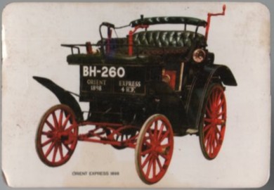 CALENDARIO ORIENT EXPRESS DE 1898 AÑO 1985