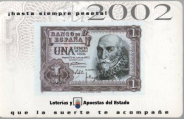 CALENDARIO LOTERIAS Y APUESTAS  DE ESTADO AÑO 2002