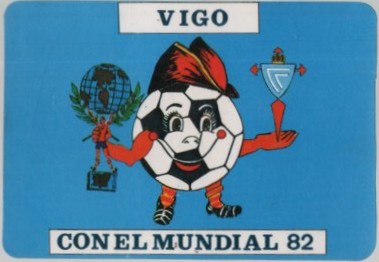 CALENDARIO VIGO CON EL MUNDIAL 82 AÑO 1982