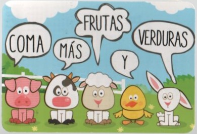 CALENDARIO COMA MAS FRUTAS Y VERDURAS AÑO 2021