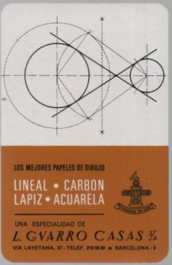 CALENDARIO FOURNIER GVARRO CASAS AÑO 1969