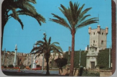 CALENDARIO PUERTAS DE TIERRA CÁDIZ AÑO 1981